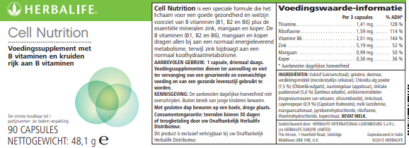 Cell nutrition